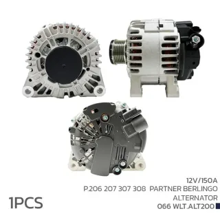 Voltech 066WLT.ALT200 Alternator — OEM 124525032