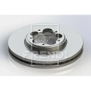 Frendi 13551 Front Rear Brake Disc