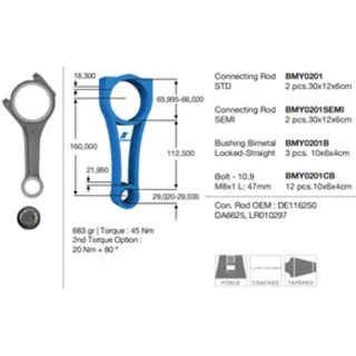 BMY 0201 Piston