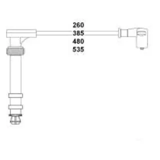 Hellux HBK.3162 أسلاك بوجيهات — OEM 46413088