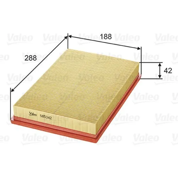 Valeo 585042 فلتر هواء