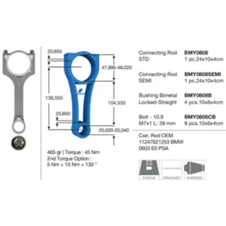BMY 0808 Piston
